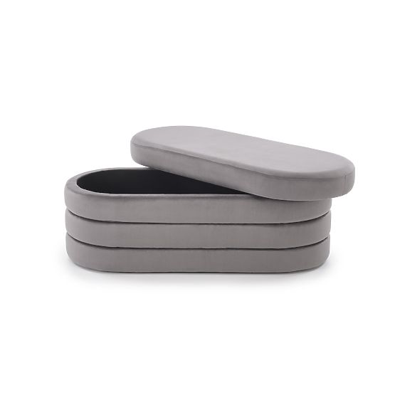 CALPI klop s prostorom za shranjevanje, siva (1p=1ks)