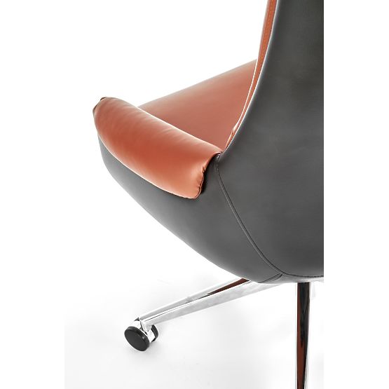 CALVANO pisarniški stol temno rjava / svetlo rjava