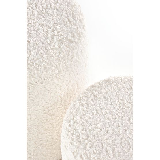 CANCUN komplet 2 pufov, kremna / naravna (1p=1komplet)