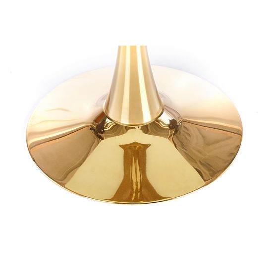 CASEMIRO miza plošča - beli marmor, noga - zlata (2p=1ks)