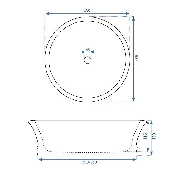Časovno umivalnik REA Betty