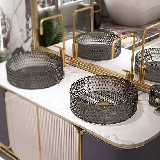 Časovno umivalnik Rea Cristal Grey 39