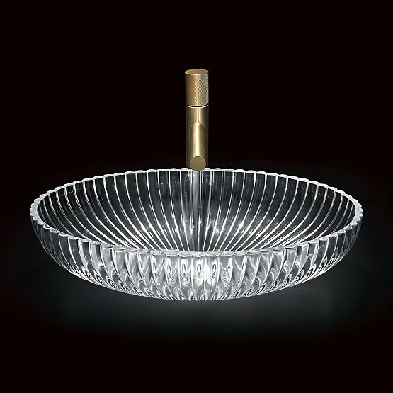 Časovno umivalnik Rea Nicole Transparenten