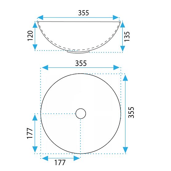 Časovno umivalnik REA STELLA WHITE GOLD BRUSH