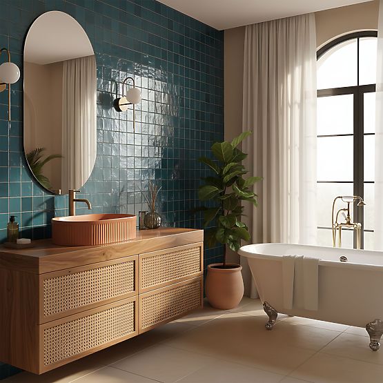 Časovno umivalnik Rea Vanda Cinnamon Matt