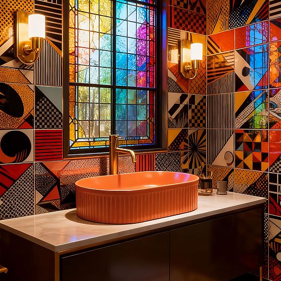 Časovno umivalnik Rea Vanda Cinnamon Matt