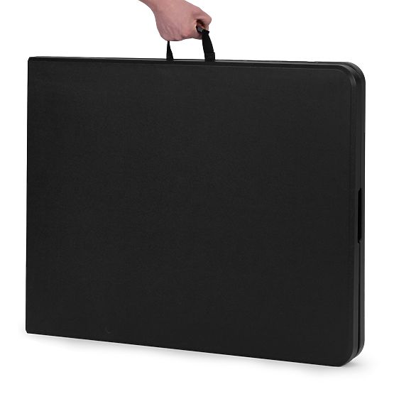 Catering miza 180 cm zložljiva v kovček črna ModernHome