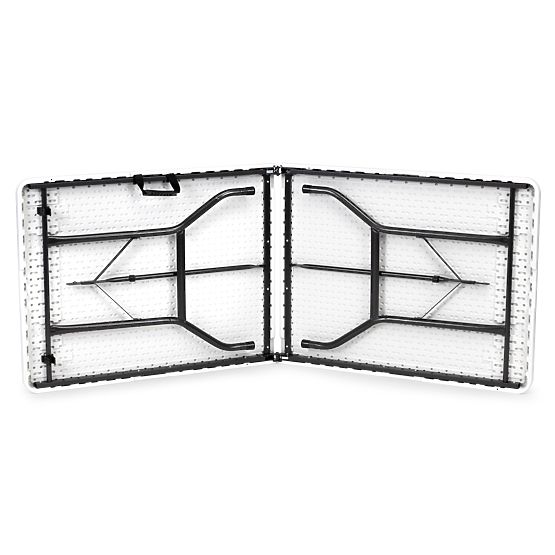 Catering set banketna miza 180 cm 2 klopi bela ModernHome