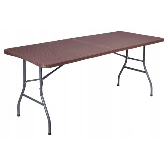 Catering set RATTAN miza 180 cm + 6 stolov