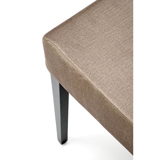 CLARION 2 stola črna / oblazinjenje: MONOLITH 09 (temno rjava) (1p=2kos)