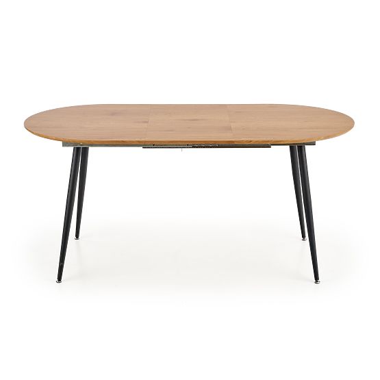 COLORADO raztegljiva miza, plošča - zlati hrast, okvir - črna (2p=1ks)