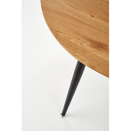 COLORADO raztegljiva miza, plošča - zlati hrast, okvir - črna (2p=1ks)