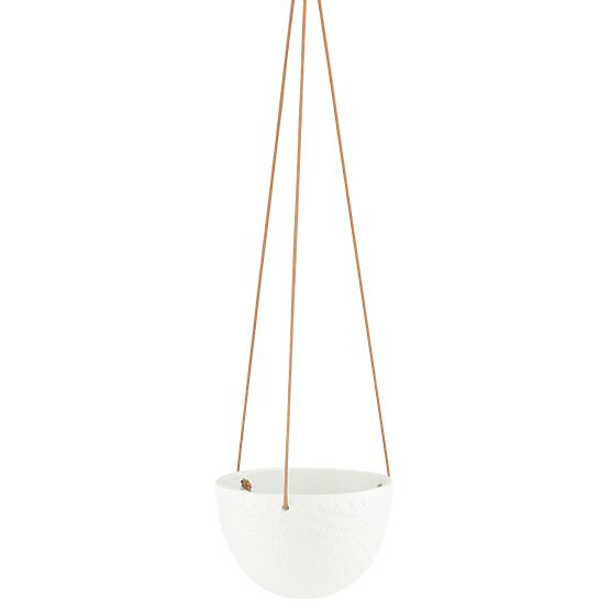 Cvetlični lonec LOKAI kremna barva boho stil za notranjost ameliahome