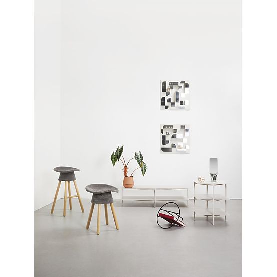 Cvetlični lonec PLEATED umbra