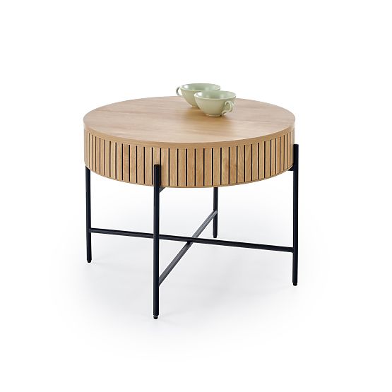 DANTE komplet 2 klopi, naravna / črna (1p=1komplet)