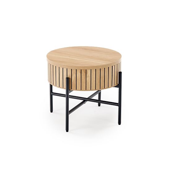 DANTE komplet 2 klopi, naravna / črna (1p=1komplet)