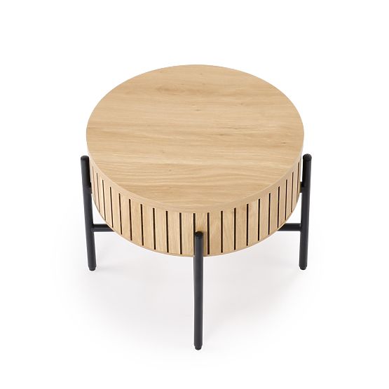 DANTE komplet 2 klopi, naravna / črna (1p=1komplet)