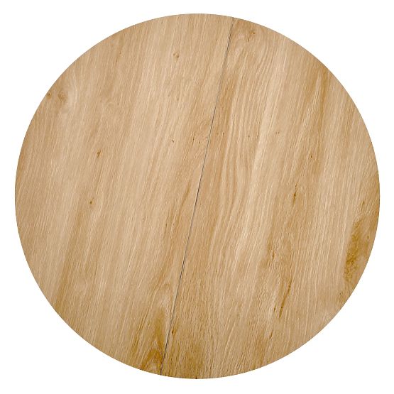 DANTE komplet 2 klopi, naravna / črna (1p=1komplet)