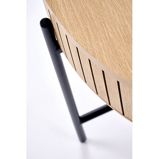 DANTE komplet 2 klopi, naravna / črna (1p=1komplet)