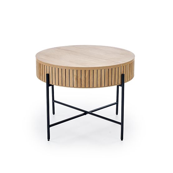 DANTE komplet 2 klopi, naravna / črna (1p=1komplet)