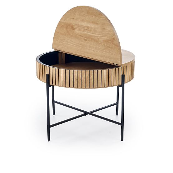 DANTE komplet 2 klopi, naravna / črna (1p=1komplet)