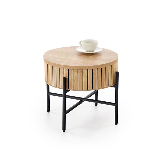 DANTE komplet 2 klopi, naravna / črna (1p=1komplet)