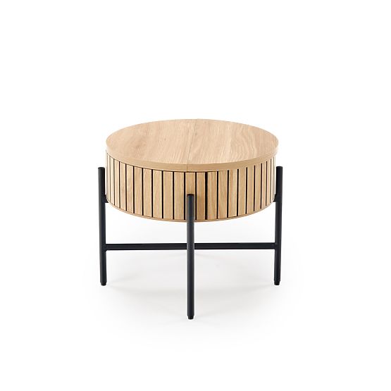 DANTE komplet 2 klopi, naravna / črna (1p=1komplet)