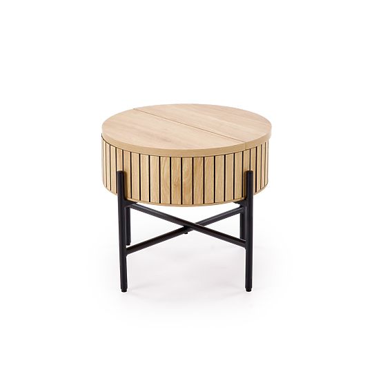 DANTE komplet 2 klopi, naravna / črna (1p=1komplet)