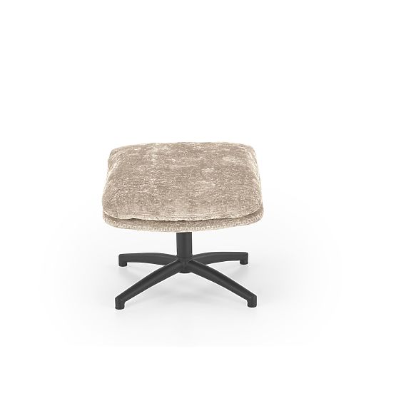 DARIO sprostitveni stol s podnožnikom in gugalno funkcijo, bež (1p=1ks)