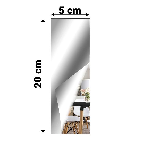 Dekorativno akrilno ogledalo Oblong 20 cm