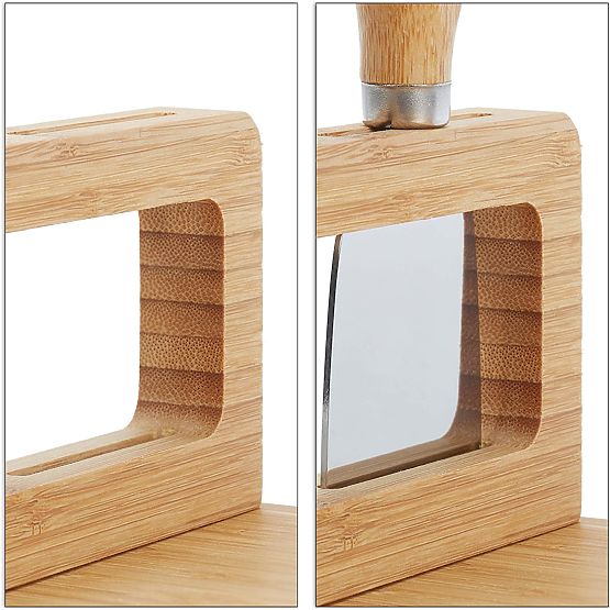 Deska za sir in prigrizke Salers s priborom