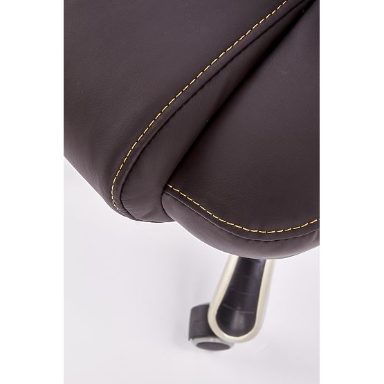 DESMOND pisarniški stol temno rjav