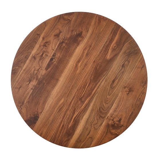 DOMENICO miza plošča - oreh, noge - oreh / zlata (2p=1ks)