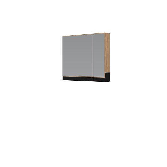 DUESA Ogledalna omarica 80/2D zlati hrast (1p=1ks)