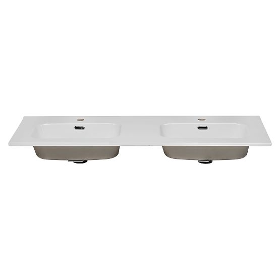 Dvojkomorno pohištveno umivalnik 120 cm
