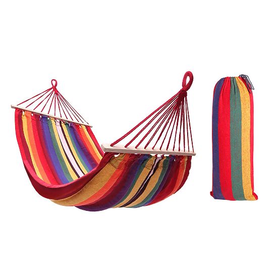 Dvojna viseča mreža s prečko 80 cm 480145A RUMENA