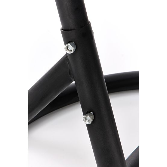 EGGY vrtni stol sivo / črno (3p=1ks)