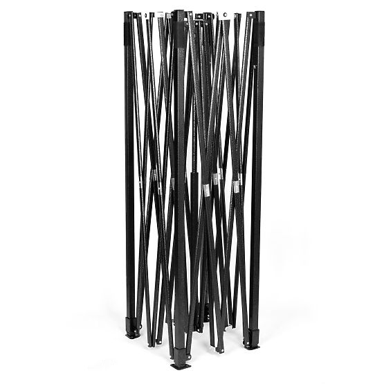 Ekspresni poslovni paviljon 3x3 m črn