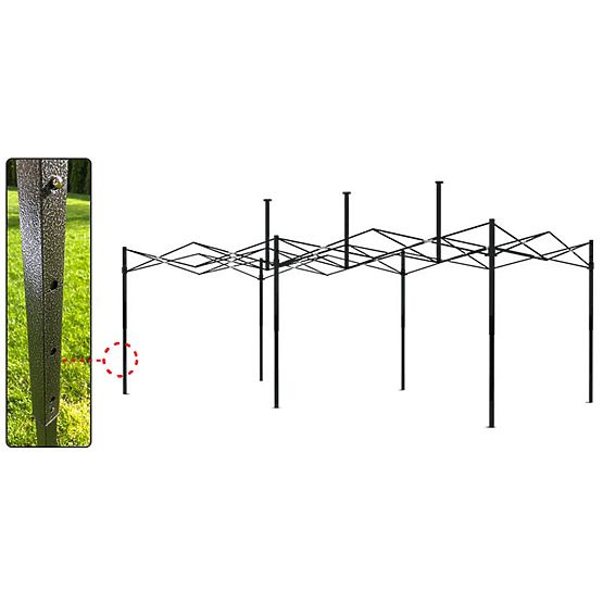 Ekspresni poslovni paviljon - 3x6 m - moder