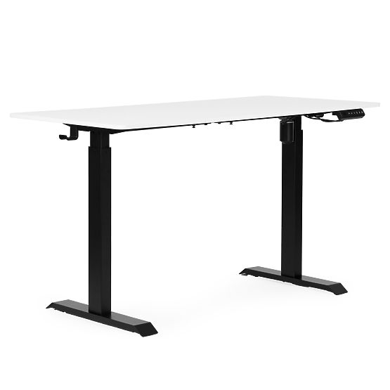 Električno nastavljiva miza 140x70 cm, nastavljiva višina 76-121 cm ModernHome