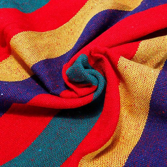 Enojna viseča mreža s prečko 40 cm 400257 Rdeča