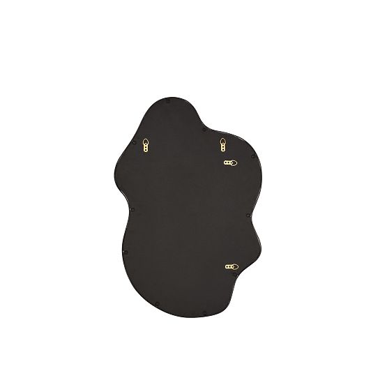 ESSENT stensko ogledalo, črno (1p=1kos)