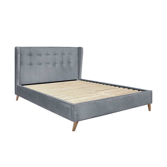 ESTELLA 160 cm postelja siva (4p=1ks)