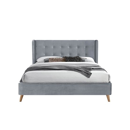 ESTELLA 160 cm postelja siva (4p=1ks)