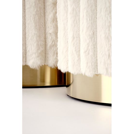 FIDO komplet 2 taburejev, krem/zlata (1p=1komplet)