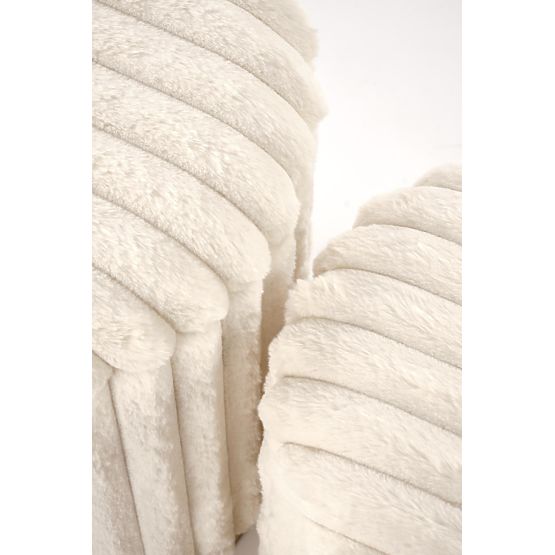 FIDO komplet 2 taburejev, krem/zlata (1p=1komplet)