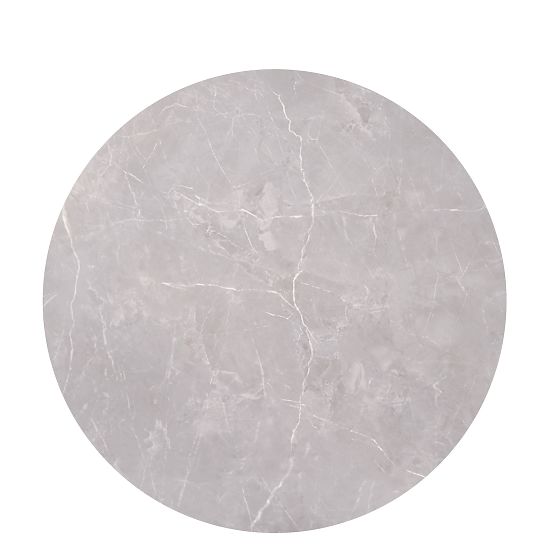 FLAMINGO komplet 2 mizic, pepelnati marmor/ črna (2p=1kos)