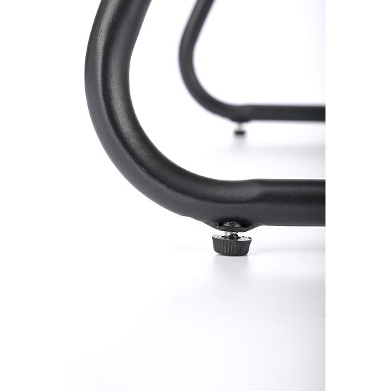 Fotelj WHISPER - črn/natur