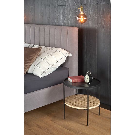 FRANCESCA 160, postelja, svetlo siva (3p=1ks)