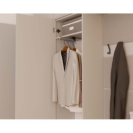 Garderobna omara HAGA 1SZ KAŠMIR BEŽ